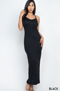 Racer Back Maxi Dress