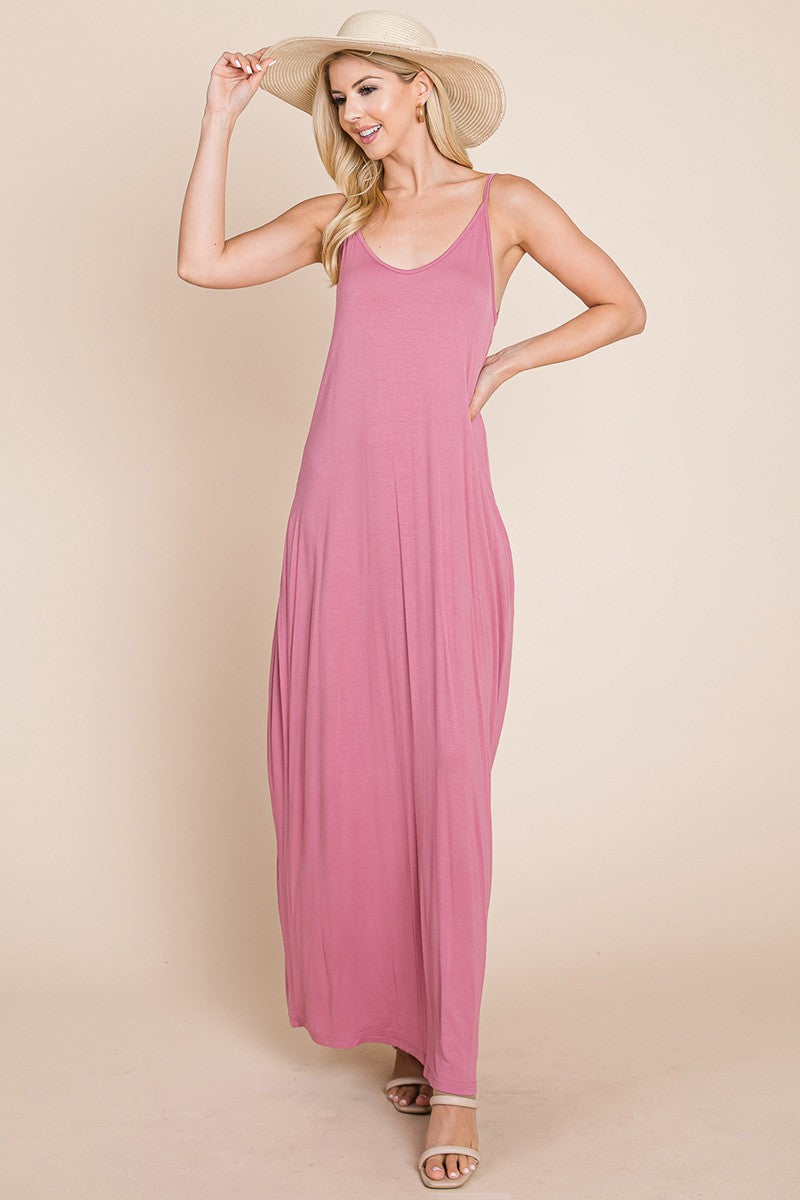 Cami Pocket Maxi Dress