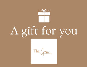 The Gem Clothing Gift Card